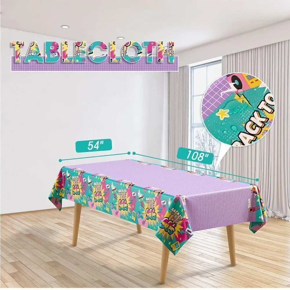 90’s Birthday Party decorations Serves 16, set of 130 NWT